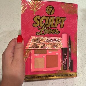 W7 Sculpt Love,  Power, More Lash Mascara, Extra Fine Liquid Eyeliner Set.